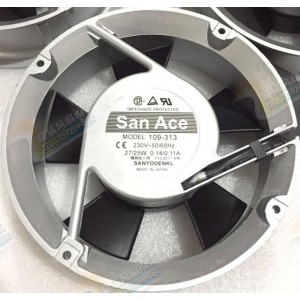 Sanyo 109-313 230V 0.14/0.11A 27/25W  Cooling Fan